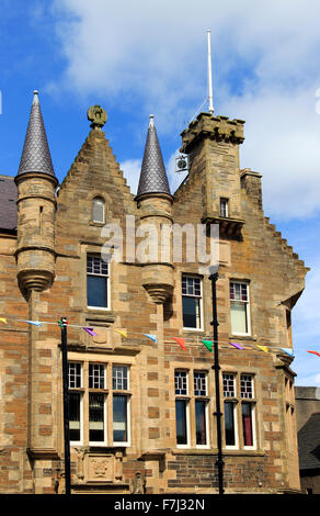 Hôtel de Ville de Kirkwall Broad Street extérieur Orkney Islands Scotland UK Banque D'Images