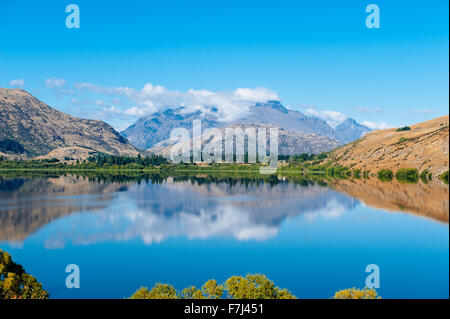 Lake Hayes, île du Sud, Nouvelle-Zélande Banque D'Images