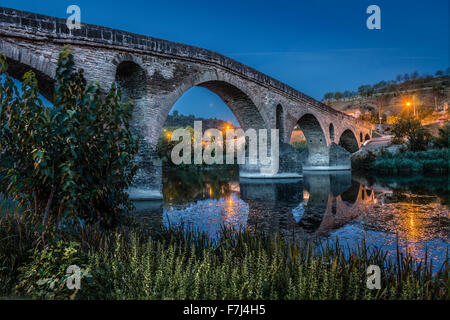 Puente la Reina, Navarre, Espagne Banque D'Images