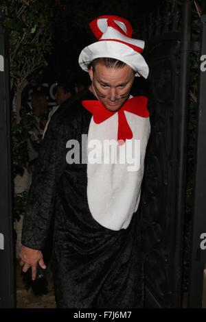 Channing Tatum et Jenna Dewan Tatum vu participant à la Casa Amigo Halloween party avec : Channing Tatum Où : Los Angeles, California, United States Quand : 30 Oct 2015 Banque D'Images