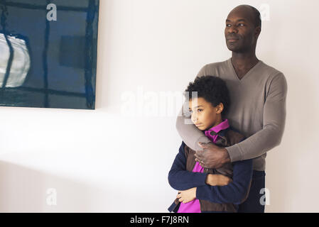 Faire place au père fils Banque D'Images