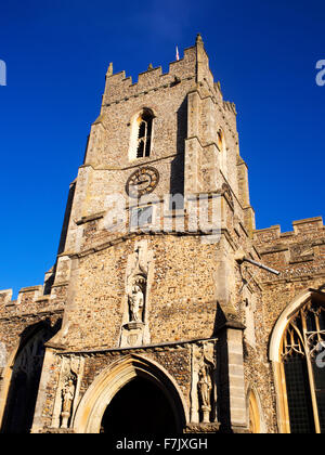 St Peters Church redondants sur Market Hill à Sudbury Suffolk Angleterre Banque D'Images