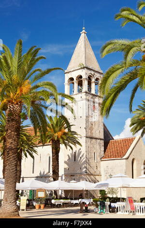 Vieille ville de Trogir, Croatie, Banque D'Images