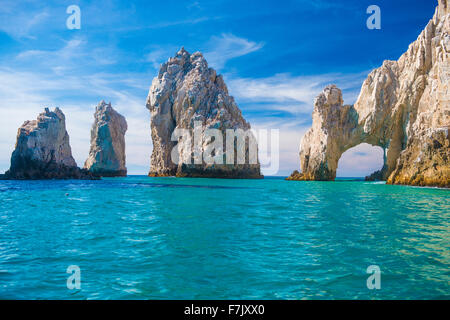 L'Arche, Basse Californie, Mexique, la mer Arche à Land's End, la pointe de la Basse-californie nord à Cabo San Lucas Banque D'Images