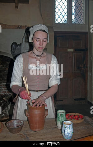 Kentwell Hall Mélange de Suffolk en aliments Jug Banque D'Images