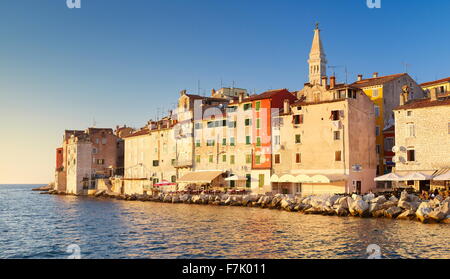 Vieille ville de Rovinj, Croatie Banque D'Images