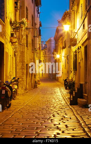 Vieille ville de Rovinj, Croatie, Europe Banque D'Images