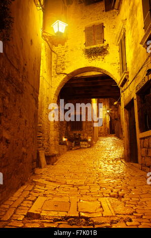 Vieille ville de Rovinj, Croatie, Europe Banque D'Images