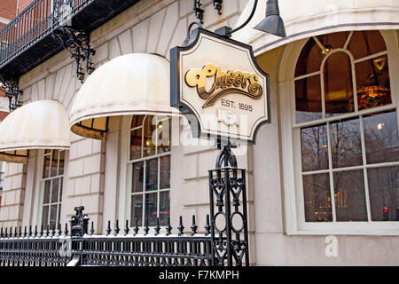 'Cheers Bar' dans 'cheers', fondée en 1895, Boston, MA., New England, USA Banque D'Images