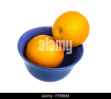 Tas d'oranges dans le plat Banque D'Images