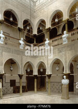 Intérieur du palais du gouverneur, Alger, Algérie. Banque D'Images