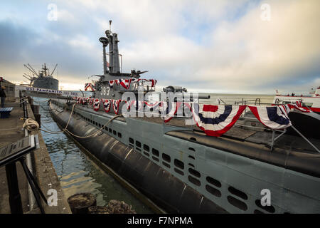 Musée USS Pampanito à San Francisco Banque D'Images
