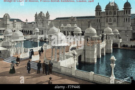 Photographie de l'exposition Franco British Londres. Datée 1908 Banque D'Images