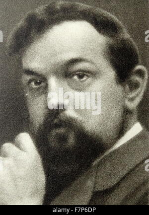 Claude Debussy 1862-1918 - compositeur français Banque D'Images