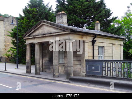 Maison de gardien à Alexandra Park à Bath, en Angleterre. Le parc a été ouvert en 1902 pour commémorer le couronnement d'Édouard VII, et nommé en l'honneur de la reine Alexandra Banque D'Images