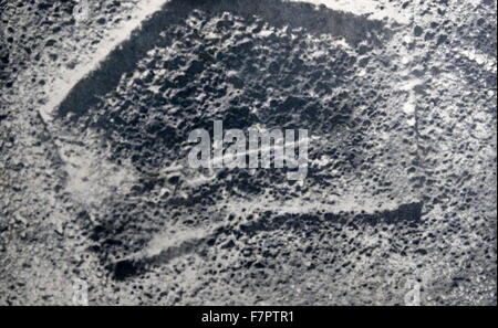 Ruines du Fort Douaumont, protégeant la ville de Verdun, après le début de la bataille de Verdun 1916 Banque D'Images