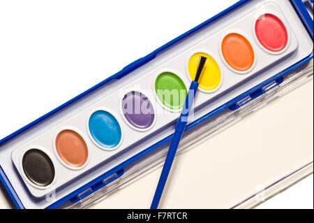Jeu de peinture pour enfants Banque D'Images