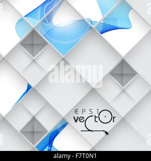 Abstract Design vagues. Illustration de Vecteur