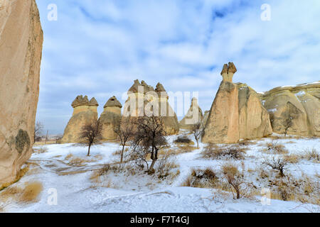 Pasabag (moines Valley) en Cappadoce, Turquie Banque D'Images