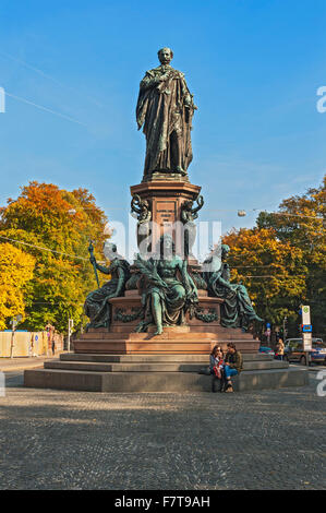 Maxmonument ou Max II Monument, Munich, Bavière, Allemagne Banque D'Images