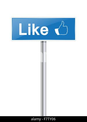 Signe avec comme vecteur de parole et symbole Illustration de Vecteur