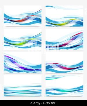 Cartes de visite Illustration de Vecteur