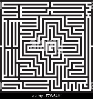 Labyrinthe Illustration de Vecteur