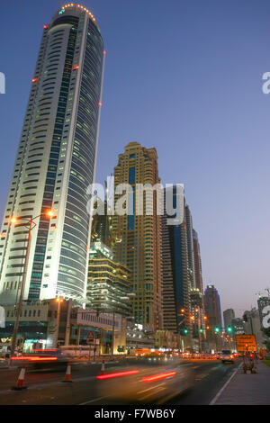 Vue du bâtiment de bureaux à Jebel Ali, Dubai, Émirats Arabes Unis Banque D'Images