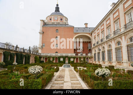 Palacio Real de Aranjuez, Aranjuez, Espagne Banque D'Images