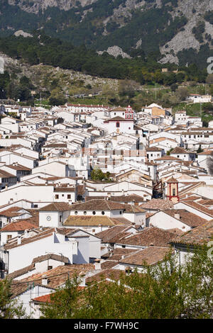 Grazalema, Ronda, Espagne Banque D'Images