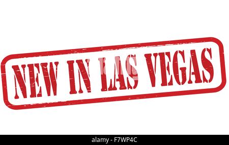 Nouveau à Las Vegas Illustration de Vecteur