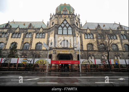 Iparmuveszeti Muzeum, Budapest, Hongrie Banque D'Images