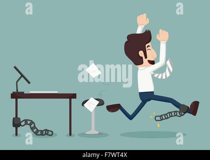 Businessman locations Illustration de Vecteur