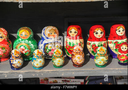 Boutique de souvenirs à Budapest, Hongrie Banque D'Images