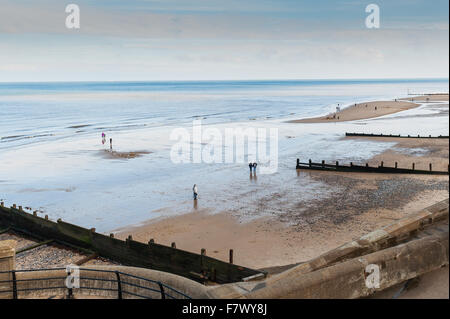 Venus à la plage de Cromer en jetée de Cromer Norfolk Coast, sur l'Angleterre. Banque D'Images