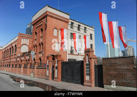 Muzeum Powstania Warszawskiego, Varsovie, Pologne Banque D'Images
