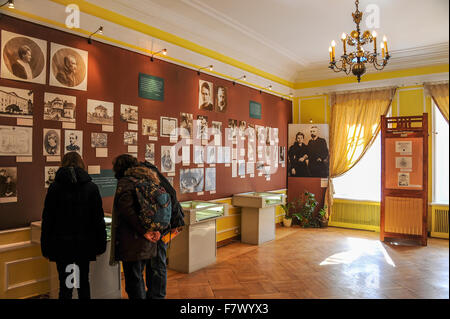 Maria Skłodowska-Curie Musée, Varsovie, Pologne Banque D'Images