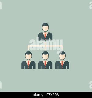 L'icône du réseau social Télévision Illustration de Vecteur