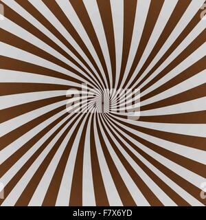 Le gris et le brun twisted ray burst background Illustration de Vecteur