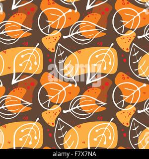 Feuilles d’automne Illustration de Vecteur