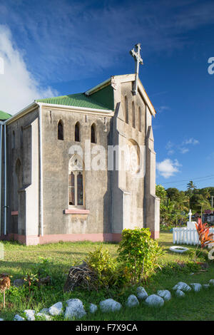 Église du Saint Rédempteur, Levuka (Site du patrimoine mondial de l'UNESCO), Fidji, Ovalau Banque D'Images