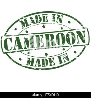 Faites au Cameroun Illustration de Vecteur