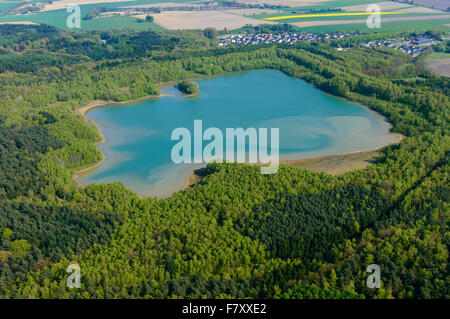 Dammer le bergsee près de Damme (dümmer) d'en haut, le district de Vechta, Niedersachsen, Allemagne Banque D'Images