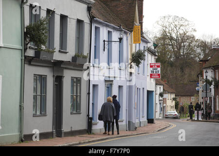 Le Chiltern Village de Hughenden où le célèbre auteur Roald Dahl a vécu jusqu'à sa mort en 1990, España Banque D'Images