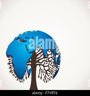 Carte du monde vecteur stock Illustration de Vecteur