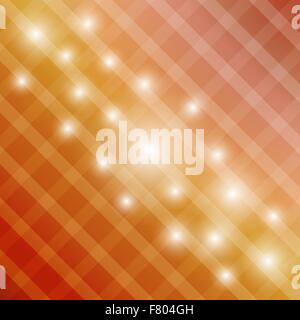 Background avec des carrés et des étoiles brillantes Illustration de Vecteur