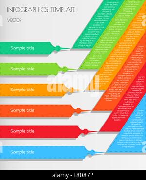 Infographie - blanc Illustration de Vecteur