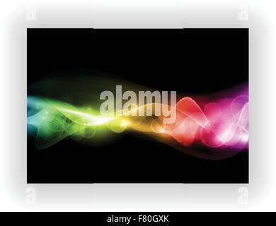 Abstract colorful light pattern Illustration de Vecteur