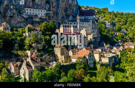 Rocamadour, Lot, Midi-Pyrénées, France Banque D'Images