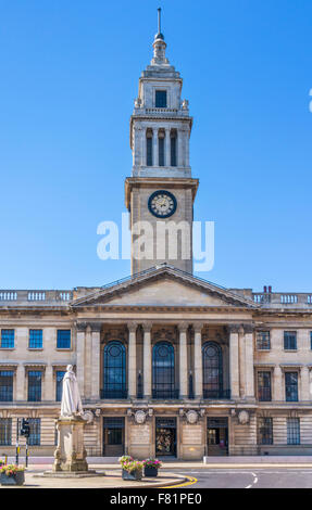 Vue avant du Guildhall de Hull Hull Accueil Conseil municipal Alfred Gelder Street Kingston Upon Hull Yorkshire Angleterre UK GB EU Europe Banque D'Images